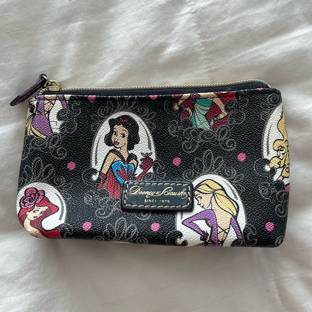 Dooney Bourke Disney princess makeup bag